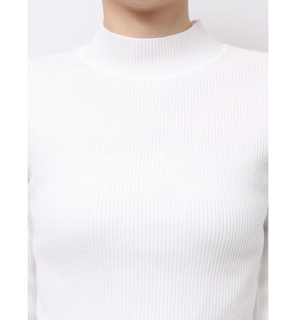 dazzlin「バックオープンリブニットトップス」|ニット・セーター|