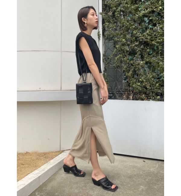 EMODA「ナローシアースカート」|スカート|