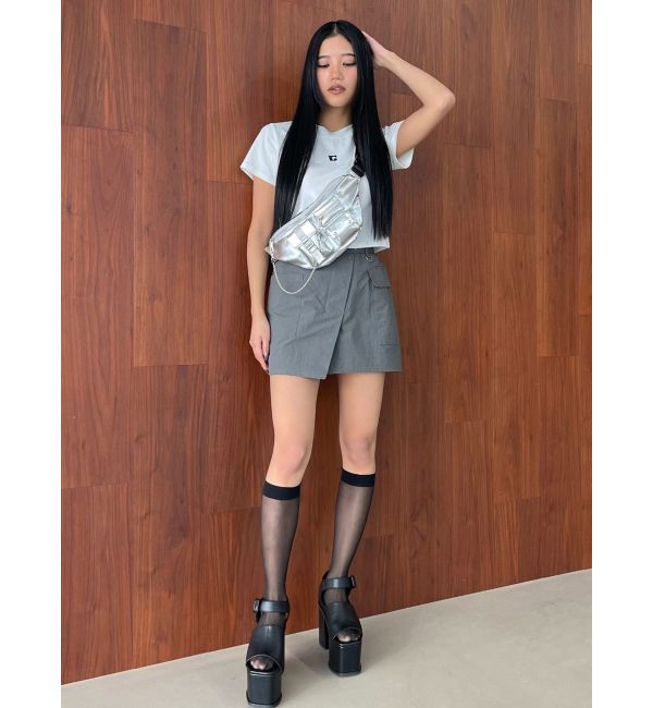 EMODA「ロゴミニマルTシャツ」|Tシャツ・カットソー|