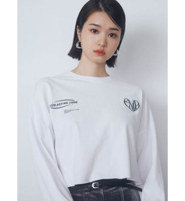 EMODA「マークユニットロングTシャツ」|Tシャツ・カットソー|