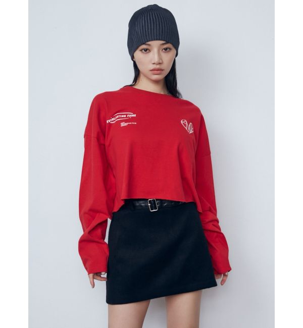 EMODA「マークユニットロングTシャツ」|Tシャツ・カットソー|