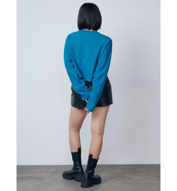 EMODA「マークユニットロングTシャツ」|Tシャツ・カットソー|