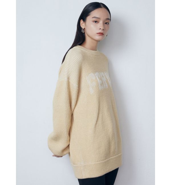 EMODA「プレーティングオーバールーズニット」|ニット・セーター|