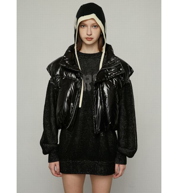 EMODA「プレーティングオーバールーズニット」|ニット・セーター|