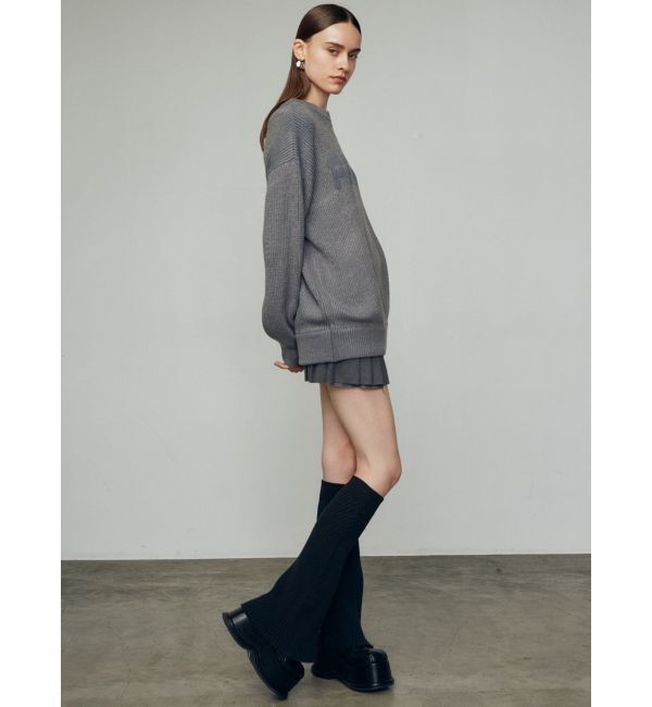 EMODA「プレーティングオーバールーズニット」|ニット・セーター|