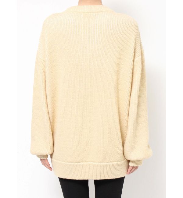 EMODA「プレーティングオーバールーズニット」|ニット・セーター|