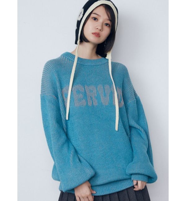 EMODA「プレーティングオーバールーズニット」|ニット・セーター|