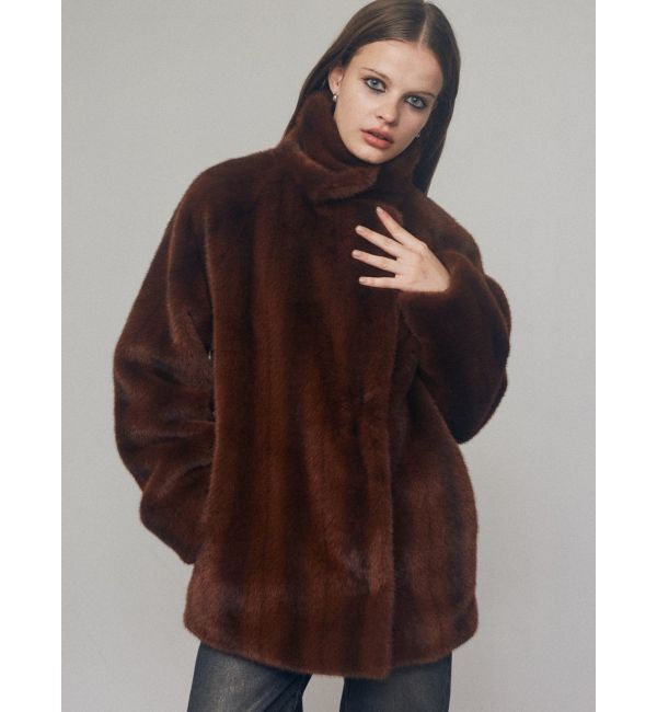 EMODA「ミディフェイクファーコート」|その他|