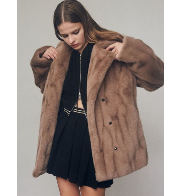 EMODA「ミディフェイクファーコート」|その他|