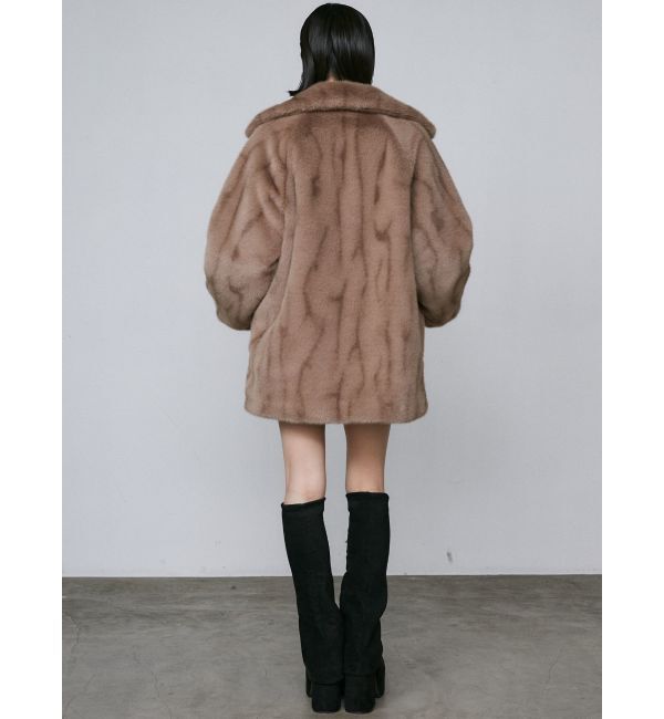 EMODA「ミディフェイクファーコート」|その他|