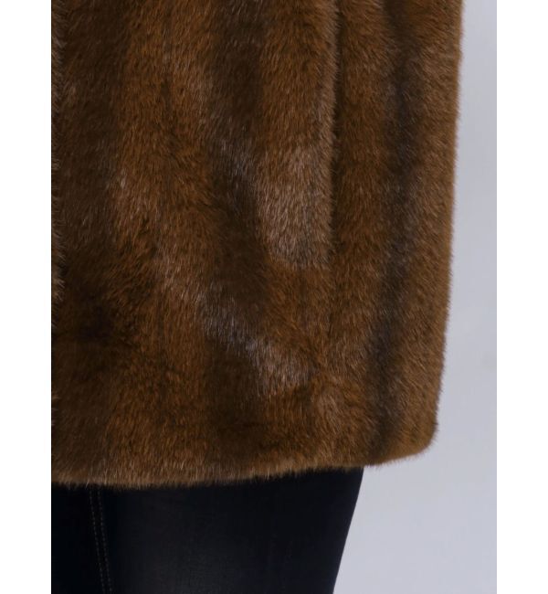 EMODA「ミディフェイクファーコート」|その他|