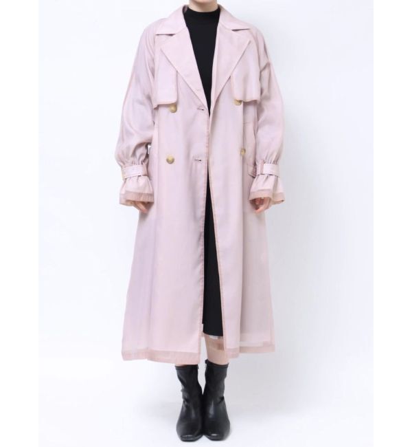 MERCURYDUO「シアートレンチ」|トレンチコート|