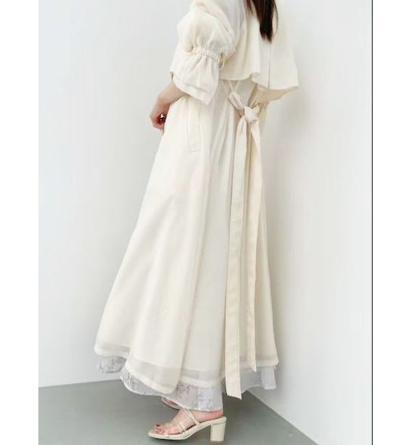 MERCURYDUO「シアートレンチ」|トレンチコート|