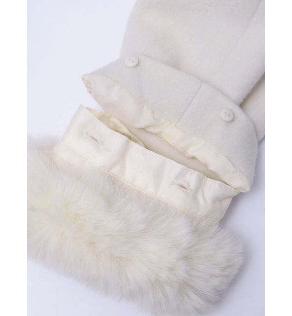 MERCURYDUO「ファー付ウールコート」|その他|