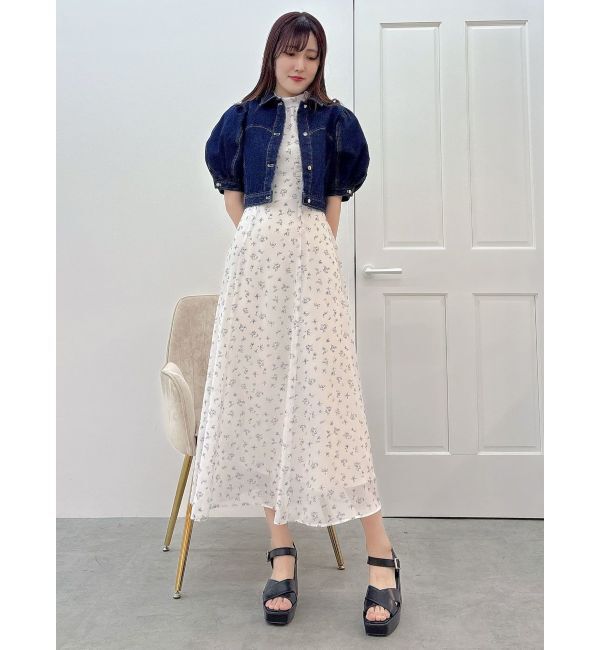 MERCURYDUO「プラットフォームクロスサンダル」|サンダル|