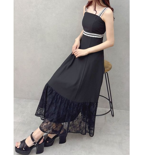 MERCURYDUO「プラットフォームクロスサンダル」|サンダル|