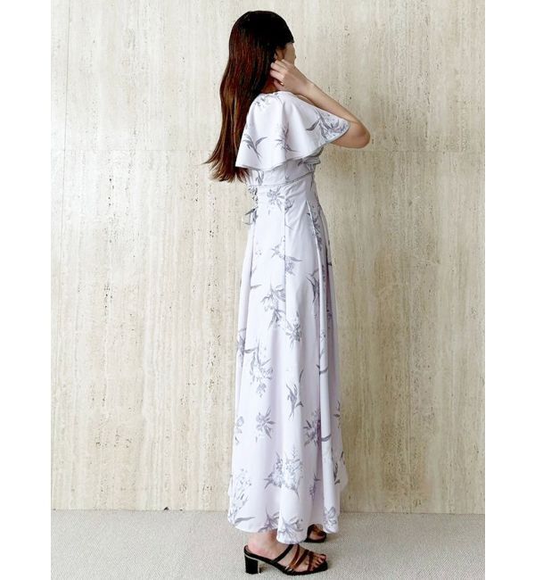 MERCURYDUO「パイピングフラワーワンピース」|ワンピース|