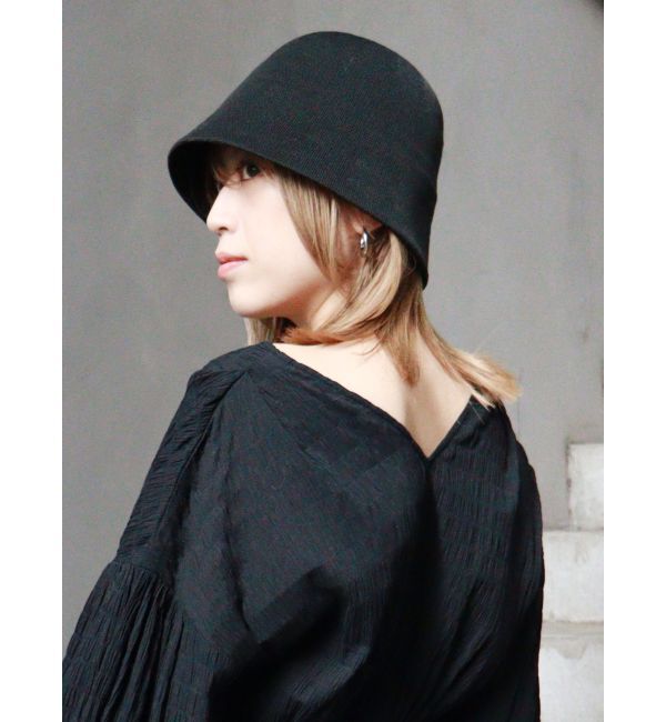 MURUA「サーモベルハット」|ハット|ブラック