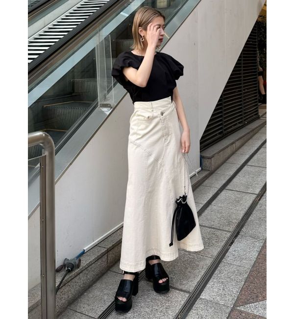 MURUA「2WAYウエストタックショートトップス」|シャツ・ブラウス|