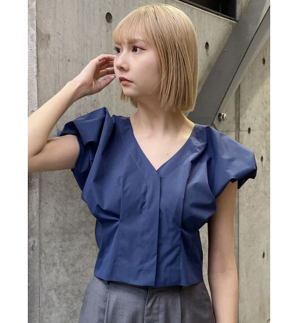 MURUA「2WAYウエストタックショートトップス」|シャツ・ブラウス|