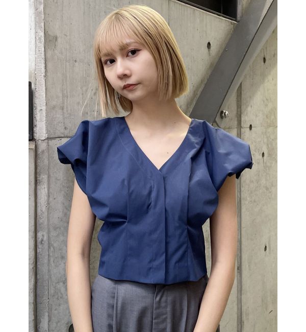 MURUA「2WAYウエストタックショートトップス」|シャツ・ブラウス|