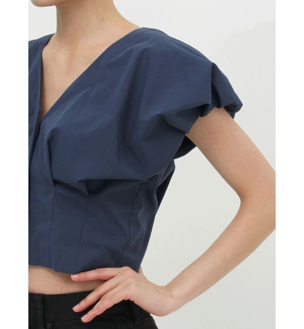 MURUA「2WAYウエストタックショートトップス」|シャツ・ブラウス|