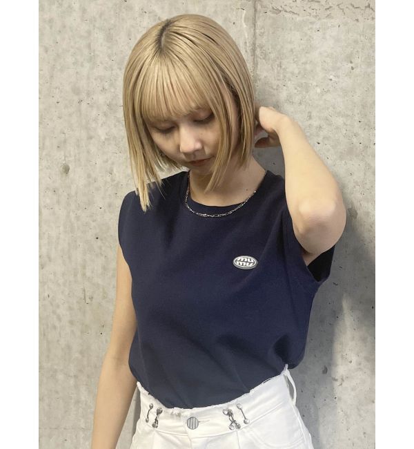 MURUA「ロゴノースリーブトップス」|タンクトップ|