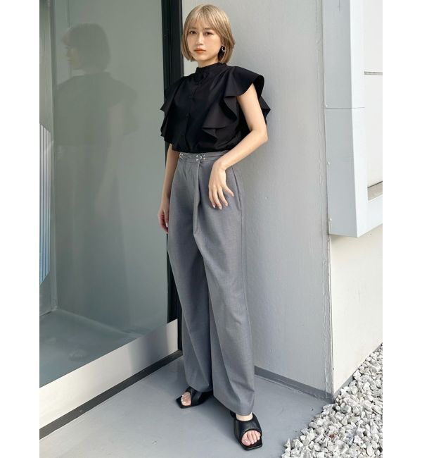 MURUA「メタリックパフミュール」|パンプス|