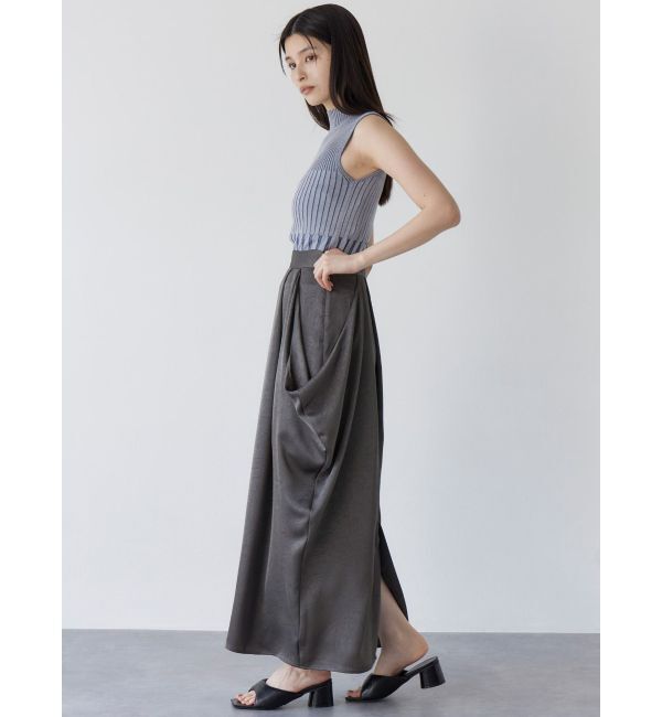 MURUA「メタリックパフミュール」|パンプス|