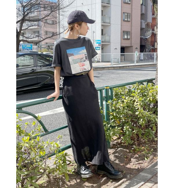 Ungrid「スリットフレアスカート」|スカート|