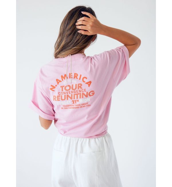 Ungrid「ツアーロゴルーズTee」|Tシャツ・カットソー|