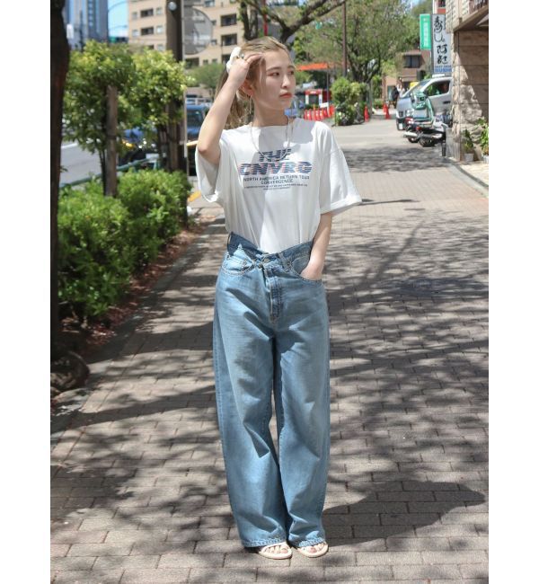 Ungrid「ツアーロゴルーズTee」|Tシャツ・カットソー|