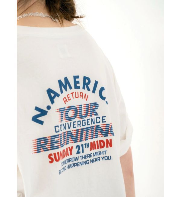 Ungrid「ツアーロゴルーズTee」|Tシャツ・カットソー|