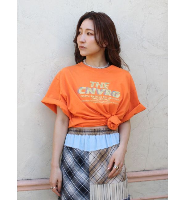 Ungrid「ツアーロゴルーズTee」|Tシャツ・カットソー|