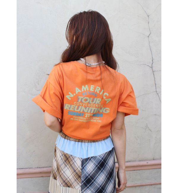 Ungrid「ツアーロゴルーズTee」|Tシャツ・カットソー|