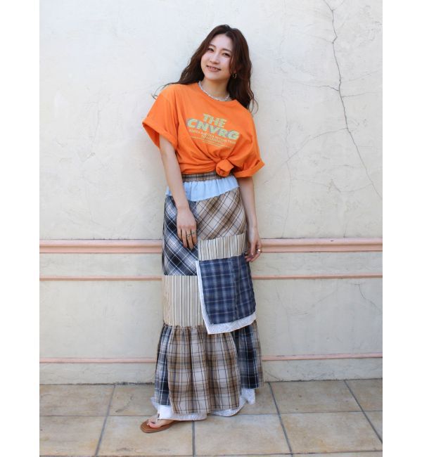 Ungrid「ツアーロゴルーズTee」|Tシャツ・カットソー|