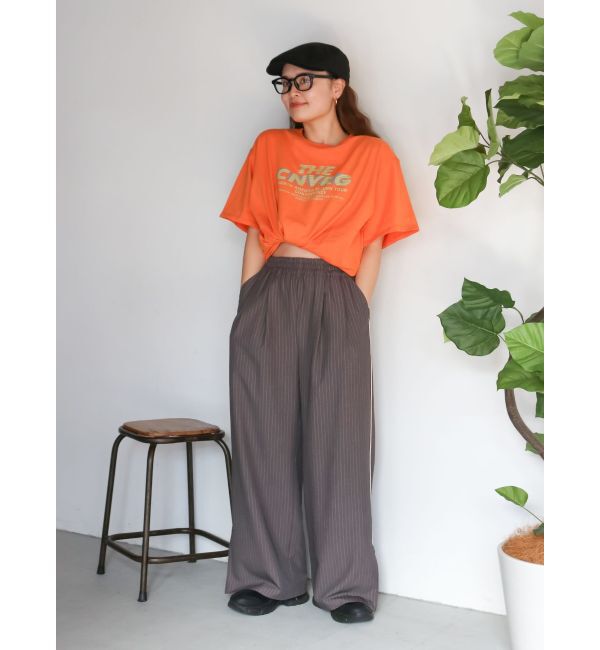 Ungrid「ツアーロゴルーズTee」|Tシャツ・カットソー|