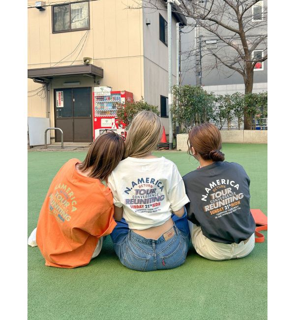 Ungrid「ツアーロゴルーズTee」|Tシャツ・カットソー|