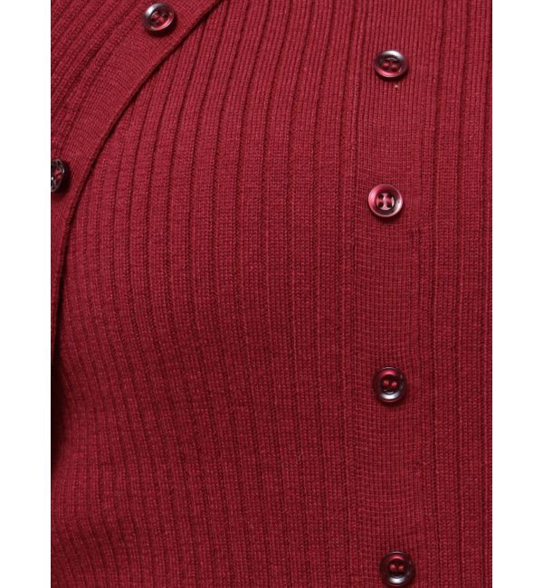 LAGUNAMOON「ビックカラーリブニットプルオーバー」|ニット・セーター|