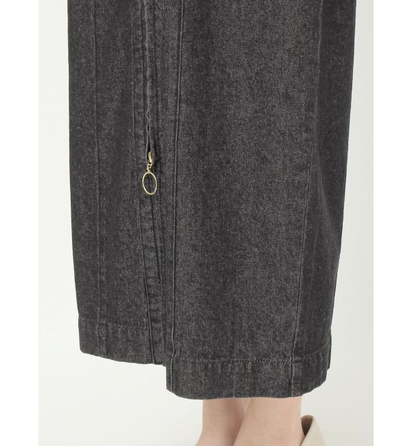 LAGUNAMOON「ZIPデニムシルエットワンピース」|ワンピース|