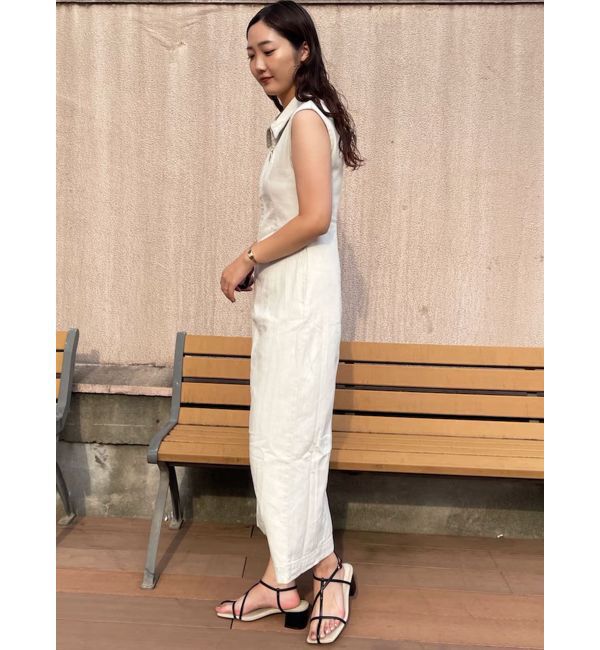 LAGUNAMOON「ZIPデニムシルエットワンピース」|ワンピース|