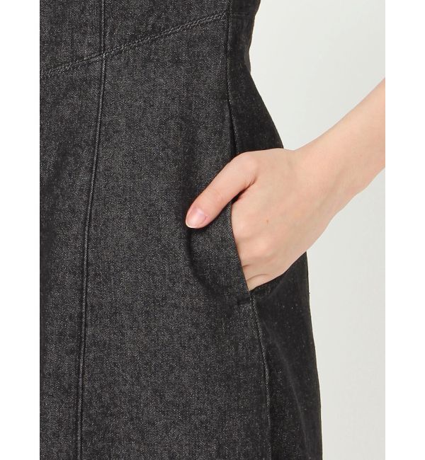 LAGUNAMOON「ZIPデニムシルエットワンピース」|ワンピース|