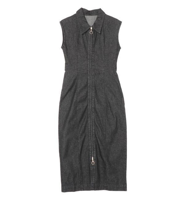 LAGUNAMOON「ZIPデニムシルエットワンピース」|ワンピース|