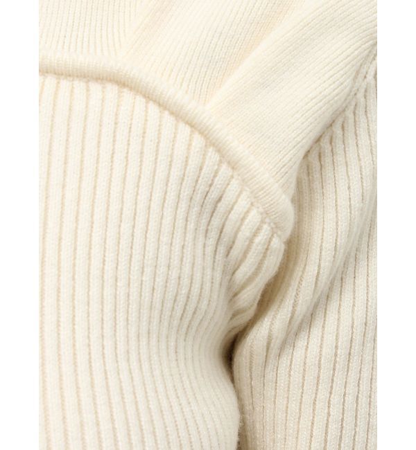 LAGUNAMOON「アシンメトリータックニットプルオーバー」|ニット・セーター|