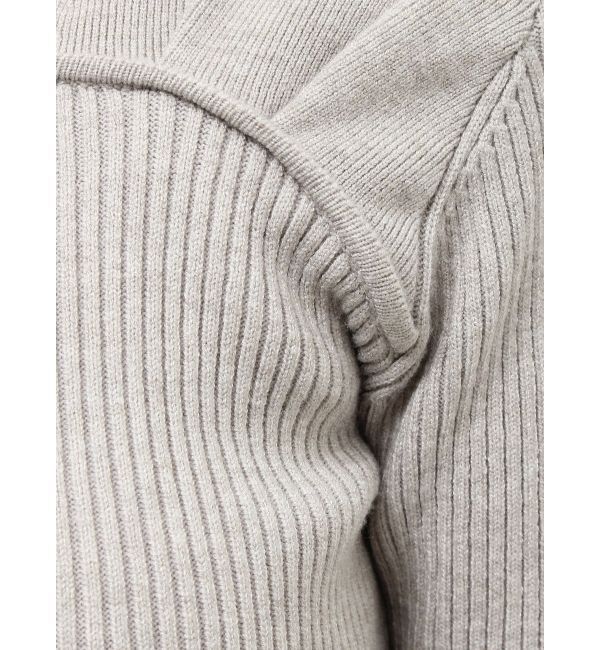 LAGUNAMOON「アシンメトリータックニットプルオーバー」|ニット・セーター|