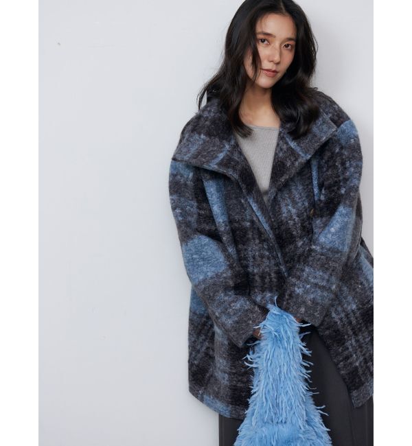 LAGUNAMOON「アシンメトリータックニットプルオーバー」|ニット・セーター|