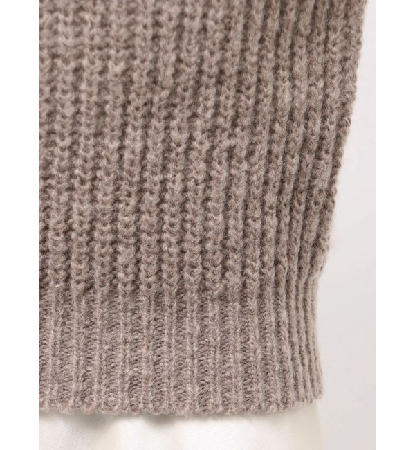LAGUNAMOON「ウールブレンドオフショルダーニット」|ニット・セーター|
