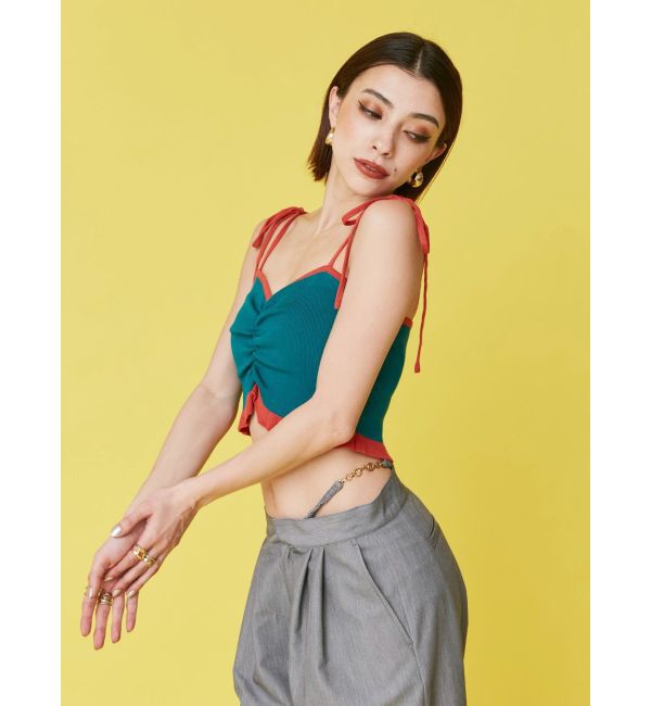 EVRIS「ウエストチェーンワイドパンツ」|その他|