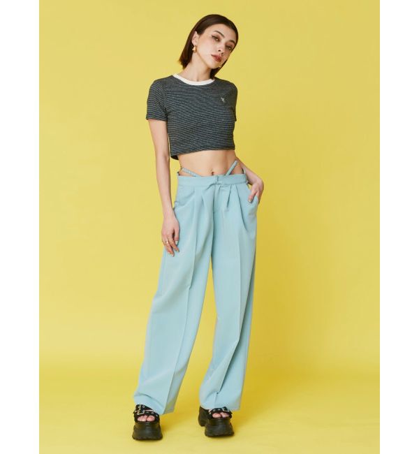 EVRIS「ウエストチェーンワイドパンツ」|その他|