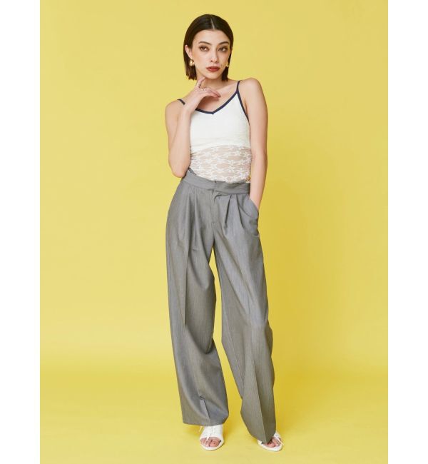 EVRIS「ウエストチェーンワイドパンツ」|その他|